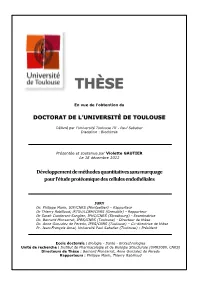 Doctorat De L'université De Toulouse