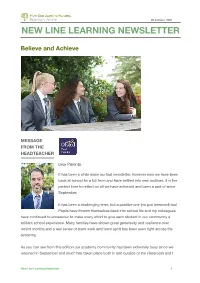 New Line Learning Newsletter