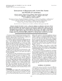 Interactions of Biapenem with Active-Site Serine and Metallo