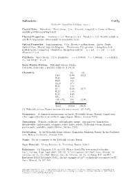 Tolbachite Cucl2 C 2001-2005 Mineral Data Publishing, Version 1