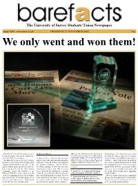 We Only Went and Won Them!