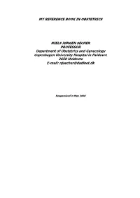 My Reference Book in Obstetrics Niels Jørgen