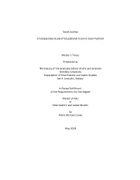 Torah Lishma: a Comparative Study of Educational Vision at Coed Yeshivot