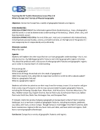 Variety of Physical Geography Objective