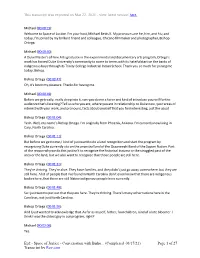 This Transcript Was Exported on Mar 22, 2021 - View Latest Version Here