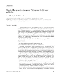 Chapter 3 Climate Change and Arthropods