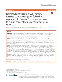 Increased Expression of ATP Binding Cassette Transporter Genes