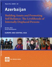 Azerbaijan Public Disclosure Authorized Public Disclosure Authorized Public Disclosure Authorized Public Disclosure Authorized