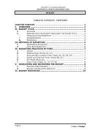 Chapter 5 Chart of Accounts and Accounting Structure