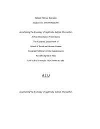 Chapter I About the Judiciary