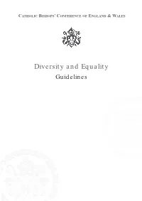 Diversity and Equality