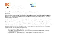 Drug Use Evaluation: Colony Stimulating Factor Use in Patients with Hepatitis C
