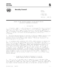 Security Council Distr