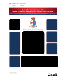 Radio Aids to Navigation 2017