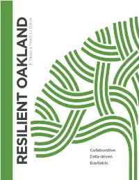 Resilient Oakland Playbook