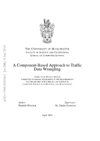 A Component-Based Approach to Traffic Data Wrangling
