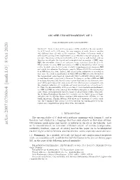 Arxiv:2007.07560V4 [Math.LO] 8 Oct 2020