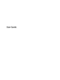 User Guide © Copyright 2014 Hewlett-Packard Product Notice Software Terms Development Company, L.P