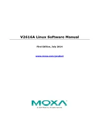 V2616A Linux Software Manual