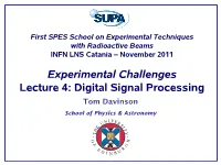 Digital Signal Processing Tom Davinson