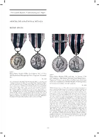 Thirteenth Session, Commencing at 2.30Pm ORDERS, DECORATIONS