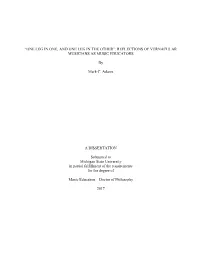 Adams Dissertation