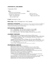 Jonathan M. (Jon) Marks