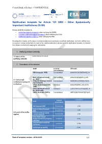 Other Systemically Important Institutions (O-SII)