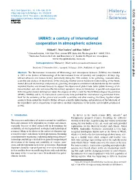 Article on the History of IUGG (Ismail-Zadeh and Joselyn, 2019)