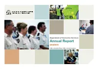 Department of Corrective Services' Annual Report 2012/2013