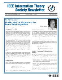 IEEE Information Theory Society Newsletter