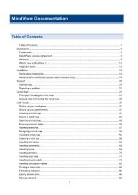 Mindview Documentation