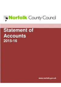 Statement of Accounts 2015-16