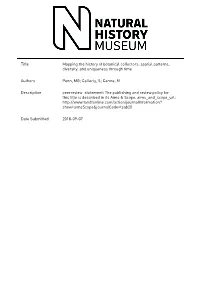 Appendix 1 List of Herbaria Acronyms