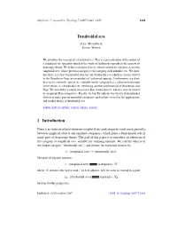 Dendroidal Sets