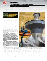 Factsheet Advanced Technology Turbine