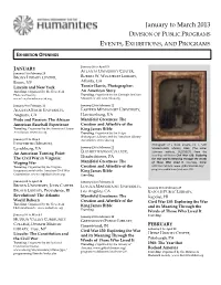 January to March 2013 Calendar