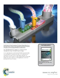 One-Step Fabrication of an Organ-On-A-Chip with Spatial Heterogeneity Using a 3D Bioprinting Technology