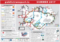 Public Transport Summer 2017 in English