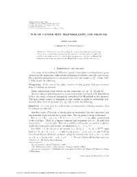 Sum of Cantor Sets: Self-Similarity and Measure