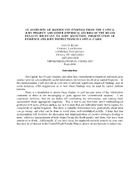 An Overview of Significant Findings from The