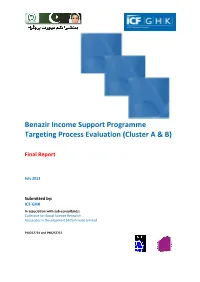 (BISP) Targeting Process Evaluation