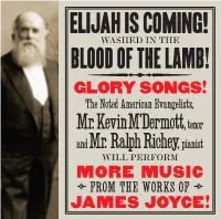 More Music from the Works of James Joyce (Booklet)