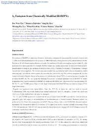 S2 Emission from Chemically Modified Bodipys