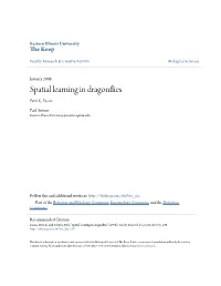 Spatial Learning in Dragonflies Perri K