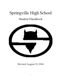 Student Handbook