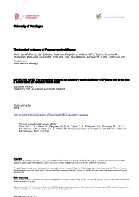 The Terminal Oxidases of Paracoccus Denitrificans Gier, Jan-Willem L