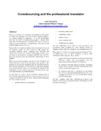 Proceedings Template
