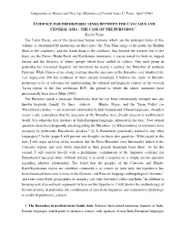 The Case of the Burushos