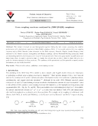 Cross Coupling Reactions Catalyzed by (NHC)Pd(II) Complexes